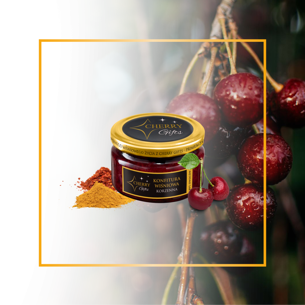 Konfitura wiśniowa korzenna Cherry Gifts.png