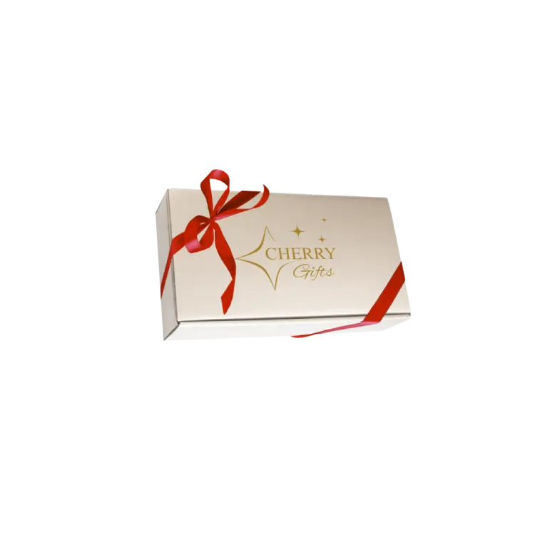 Eleganckie białe pudełko 2er z czerwoną kokardka Cherry Gifts.png