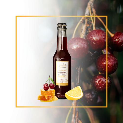 Lemoniada Wiśnia-Cytryna-Miód 275ml Manufaktura Cherry Gifts.png