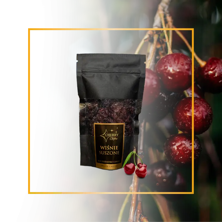 Wiśnie suszone bez dodatku cukru Cherry Gifts 100g