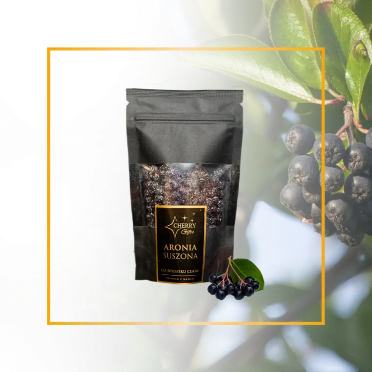 Aronia suszona bez dodatku cukru Manufaktura Cherry Gifts 100g