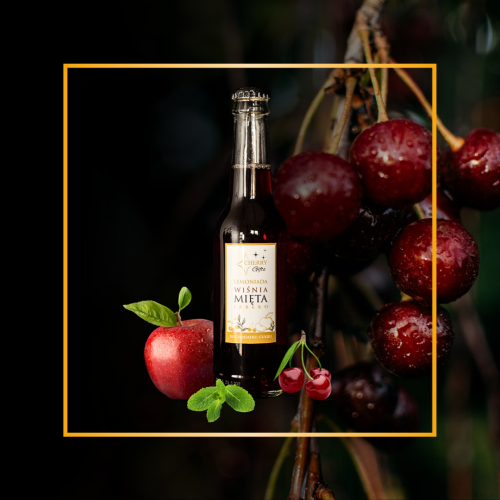 Lemoniada Wiśnia-Mięta-Jabłko 275ml Manufaktrura Cherry Gifts.png