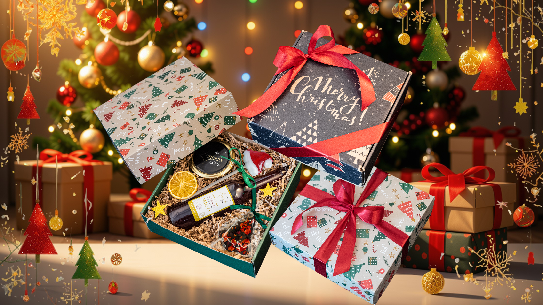 Świąteczne boxy z Manufaktury Cherry Gifts
