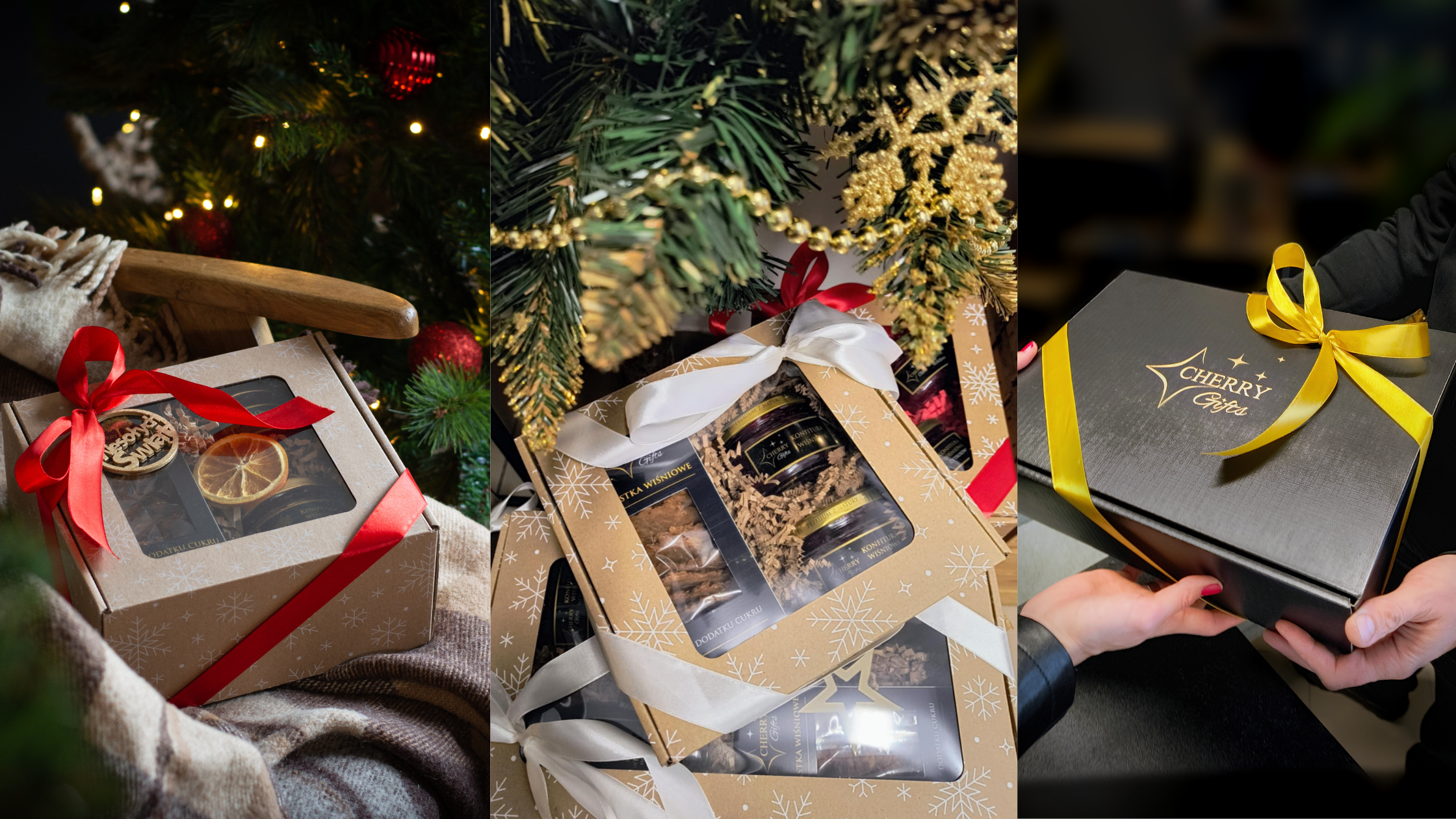 Świąteczne upominki z polskich wiśni - Manufaktura Cherry Gifts